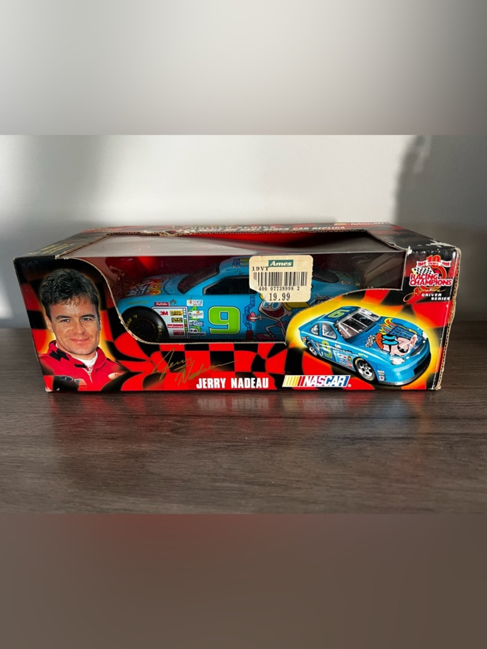 Nascar Jerry Nadeau #9 1988-1999 1:24 Die-Cast Race Car
